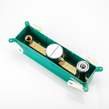 Смеситель для душа Vincea VSCV-422TBG встраиваемый в стену золото с термостатом