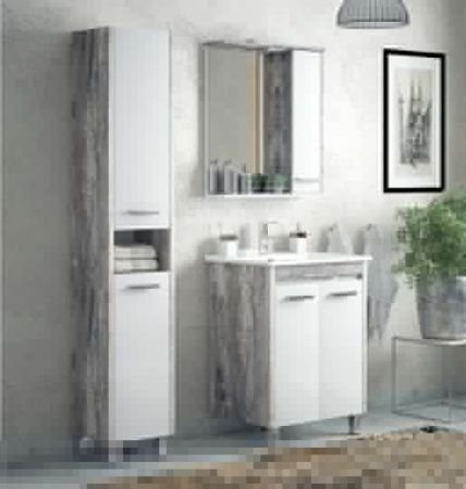 Тумба под раковину Corozo Лорена SD-00000354 60х50 напольная цвет коричневый