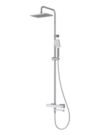 Душевая стойка Cezares SLIDER SLIDER-CVD-01 настенная цвет хром