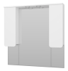 Зеркало-шкаф Misty Чегет П-Чег-02105-01Л 100х100 подвесной цвет белый