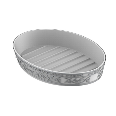 Мыльница THG Marquise platinum decor A7G-A02-4607