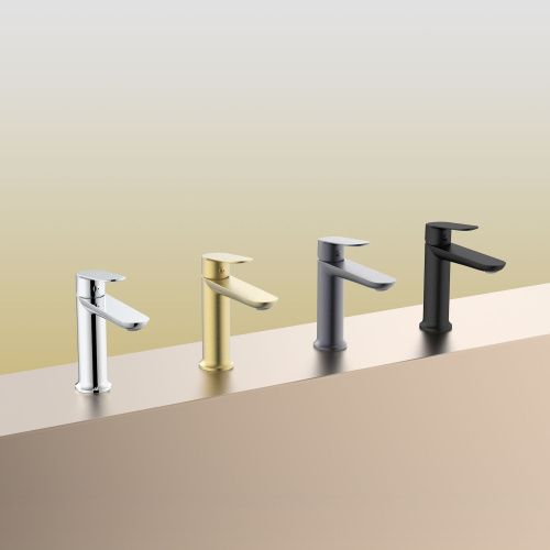 Смеситель Splenka S41 S41.10.09 на раковину серый - фото 4