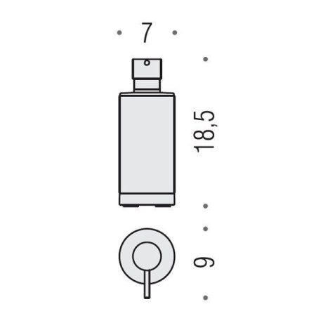 Дозатор Colombo Nordic B9324.CR-CBO