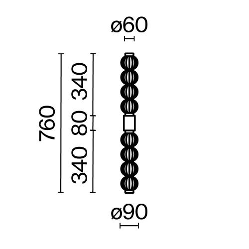 Бра Maytoni Amulet MOD555WL-L13G3K - фото 2