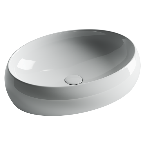 Раковина Ceramica Nova ELEMENT 56 см CN5033 накладная цвет белый - фото 3