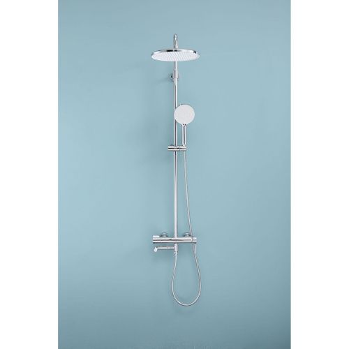 Душевая стойка Raglo R20.24 настенная цвет хром - фото 3