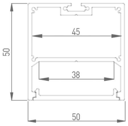 Алюминиевый профиль Designled LS 00-00010368