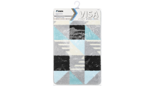 Коврик для ванной Fixsen Visa FX-5005Z - фото 4