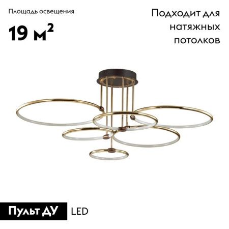 Люстра потолочная Lumion Ursula (Урсула) 5283/99CL