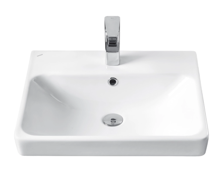 Раковина мебельная керамическая Santek Адриана 55 1.WH50.1.620 60х50 накладная цвет белый