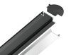 Алюминиевый встраиваемый профиль Ambrella Light Alum Profile (Алум Профиле) GP1001BK