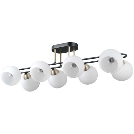 Люстра потолочная Illumico IL0790-8CSQ-25 BK AB TRENTO
