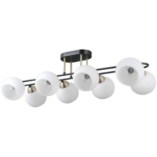 Люстра потолочная Illumico IL0790-8CSQ-25 BK AB TRENTO - фото 3