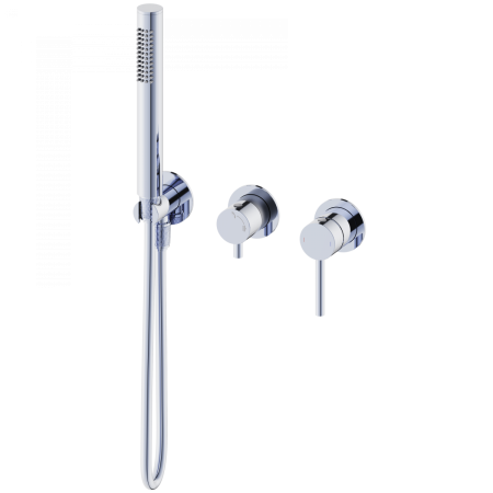 Смеситель для душа Wonzon & Woghand Stick WW-838017-CR встраиваемый в стену хром