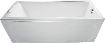 Ванна акриловая 1MarKa AELITA 01ае1675 165х75 пристенная прямоугольная без каркаса