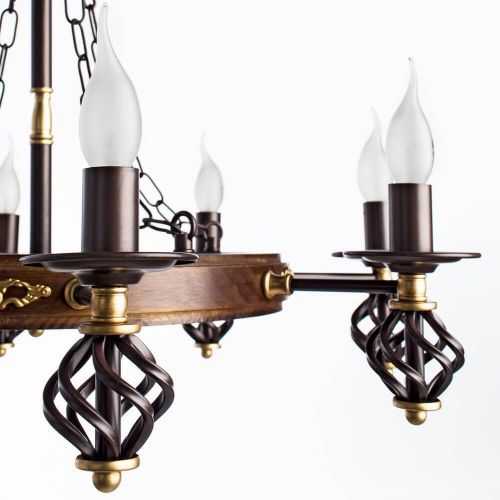 Люстра подвесная Arte Lamp Cartwheel (Цартвхеел) A4550LM-8CK - фото 4