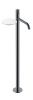 Смеситель Boheme Stick 120-SGM.4 напольный вороненая сталь