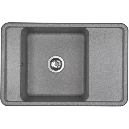 Кухонная мойка Aquaton БЕЛЛИС 1A725032BS230 78х51 цвет серый поверхность матовая