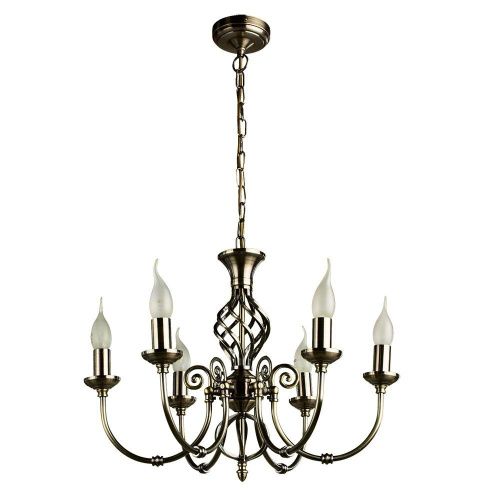 Люстра подвесная Arte Lamp Zanzibar (Занзибар) A8392LM-6AB - фото 4