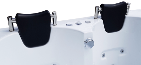 Ванна акриловая гидромассажная Royal Bath HARDON RB083100DL 200х150 пристенная прямоугольная с каркасом