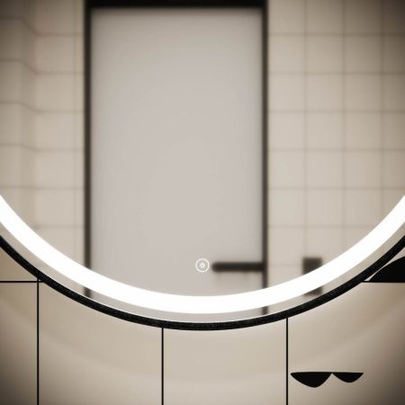 Зеркало с подсветкой Sancos Dames DA650 70х70 подвесное