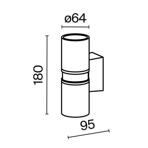 Бра Maytoni Outdoor Bowery O582WL-02BS - фото 3