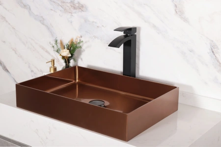 Смеситель Gid Cascada Victoria L120-BM-D (L120BMD) на столешницу черный матовый