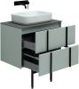 Тумба под раковину Allen Brau Reality 1.32004.PWM 70х50 подвесная цвет зеленый