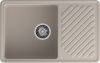 Кухонная мойка Granfest Quarz 52 песочный 75х50 цвет бежевый поверхность матовая