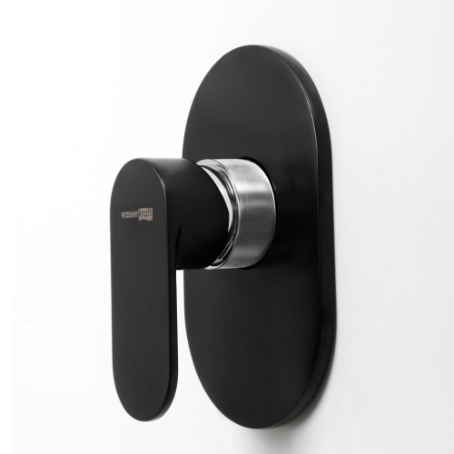 Смеситель для душа WasserKRAFT Elbe 7400 7451 встраиваемый черный - фото 3