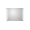 Зеркало с подсветкой и антизапотеванием BelBagno Kraft SPC-KRAFT-1000-800-LED-TCH-WARM-NERO 100х80 подвесное