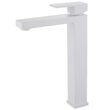 Смеситель ABBER Daheim AF8211W на раковину/столешницу белый матовый