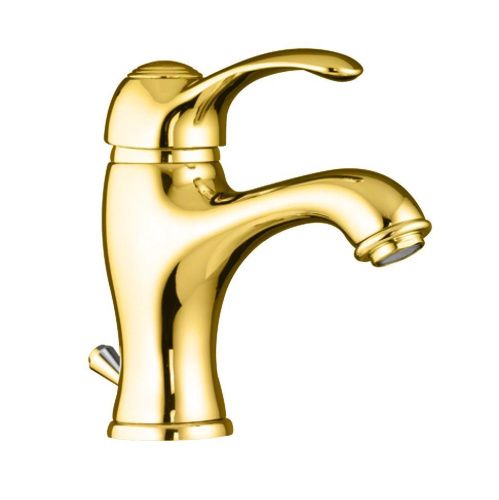 Смеситель Webert Aurora AU830102010 на раковину золото - фото 2