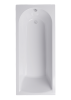 Ванна акриловая Timo MIKA MIKA1570 150х70 пристенная прямоугольная без каркаса