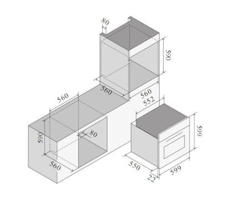 Духовой шкаф Ilve OV60SNT3/MGB - фото 2