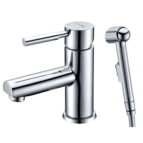 Комплект: смеситель с гигиеническим душем WasserKRAFT Main 4100 4108 хром - фото 4