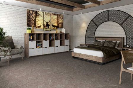 SPC ламинат Damy Floor ASCENT STRONG LQ8132-2-ST Макалу толщина 0.5 см 43 класс 610х305
