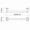 Полотенцедержатель WasserKRAFT 3091