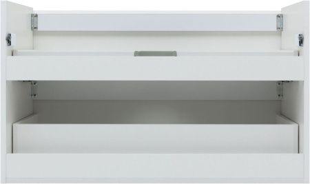 Тумба под раковину Aquanet Эмбер 00330469 100х40 подвесная цвет белый