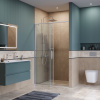 Душевая дверь BelBagno SOFT CLOSE-1 SOFT_CLOSE-1-BF-1-120-C-Cr 120х200 стекло прозрачное профиль хром