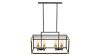 Люстра подвесная Lumina Deco Waldorf (Валдорф) LDP 1140-8 BK+MD