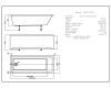 Ванна акриловая Aquatek София SOF170-0000001 170х70 пристенная прямоугольная без каркаса без ручек