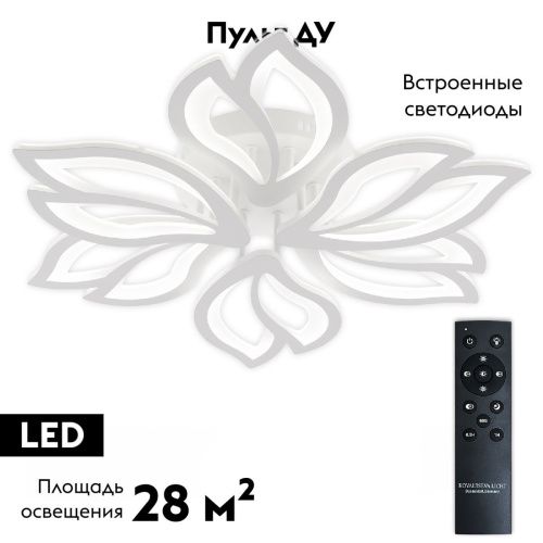 Люстра потолочная Natali Kovaltseva Fortuna (Фортуна) LED LAMPS 81107/6C - фото 2