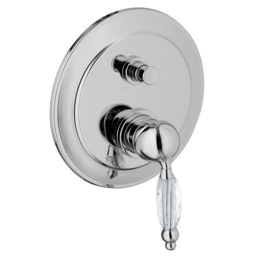 Смеситель для ванны и душа Webert Alexandra AL860101015 встраиваемый в стену хром - фото 2