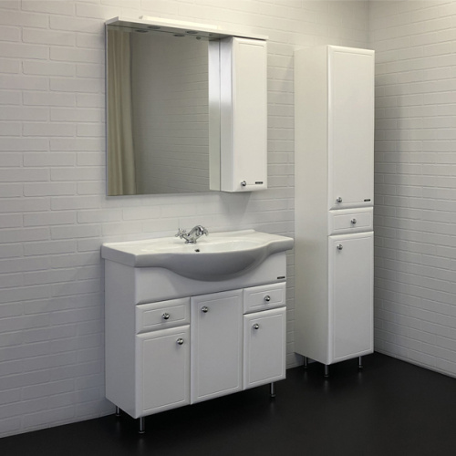 Зеркало-шкаф Comforty Сочи 00003132119CF 84х82 - фото 3
