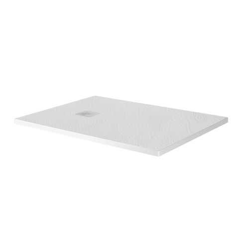 Душевой поддон BelBagno UNO TRAY-MR-UNO-AH-100/80-35-W-BO 100х80 искусственный мрамор белый - фото 2