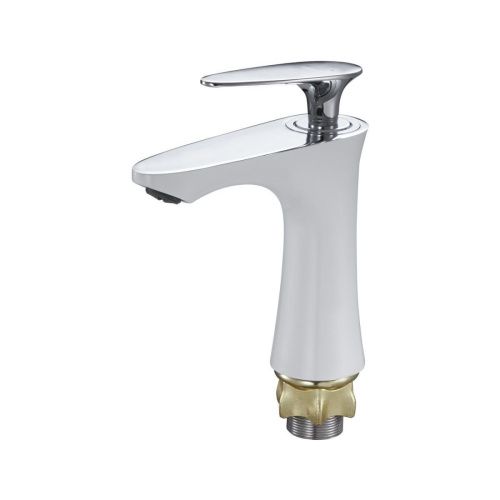 Смеситель G.Lauf LOT LOT1-A010PW на раковину белый/хром - фото 2