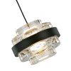 Светильник подвесной Delight Collection Indiana (Индиана) MD22030002-1A black/clear