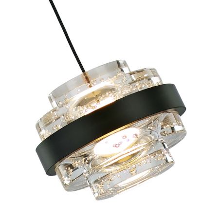 Светильник подвесной Delight Collection Indiana (Индиана) MD22030002-1A black/clear