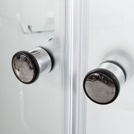 Душевая кабина AvaCan EM1580 80х80 четверть круга с крышей ориентация универсальная